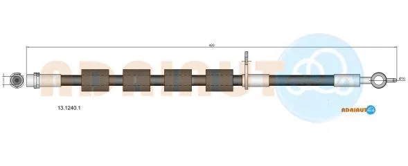 Brake Hose (13.1240.1)