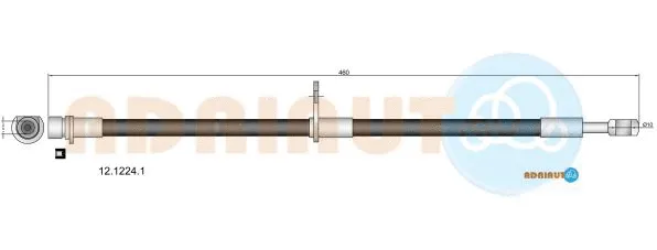 Brake Hose (12.1224.1)