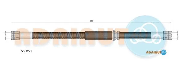 Brake Hose (55.1277)