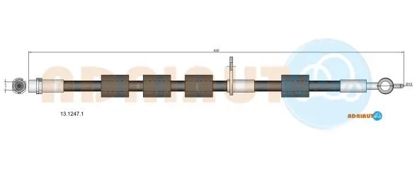 Brake Hose (13.1247.1)