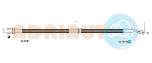 Brake Hose (46.1241)