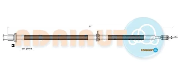 Brake Hose (52.1252)