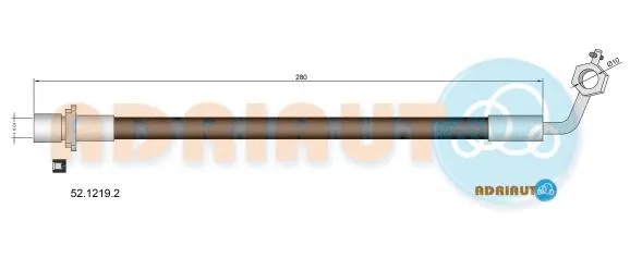 Brake Hose (52.1219.2)