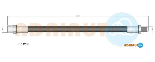 Brake Hose (57.1239)