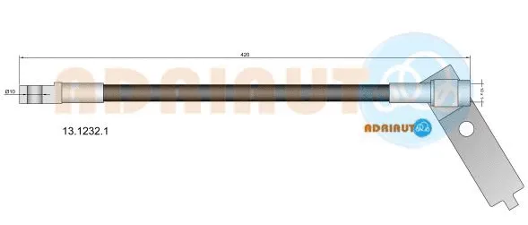 Brake Hose (13.1232.1)