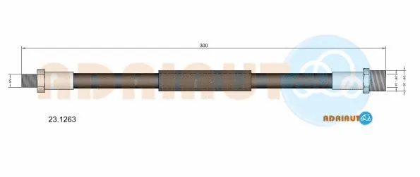 Brake Hose (23.1263)