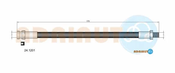 Brake Hose (24.1201)