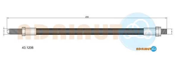 Brake Hose (43.1206)
