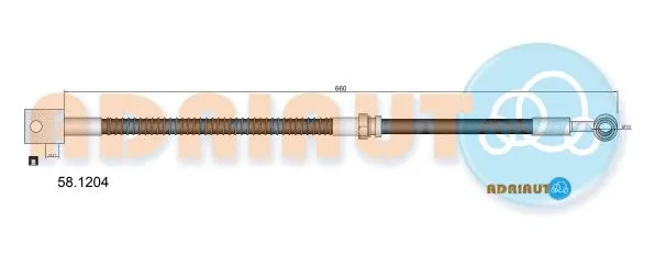 Brake Hose (58.1204)