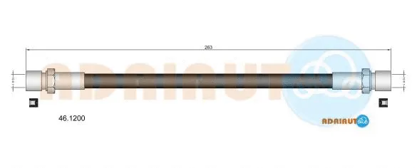 Brake Hose (46.1200)