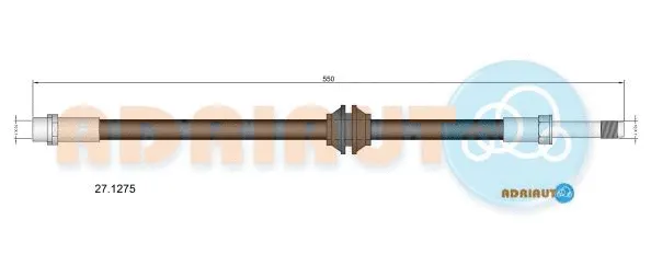 Brake Hose (27.1275)