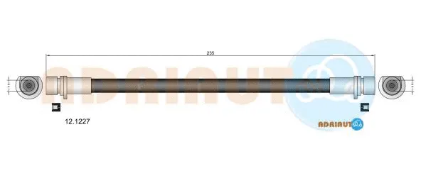 Brake Hose (12.1227)