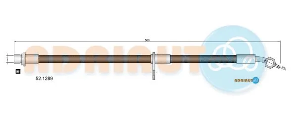Brake Hose (52.1289)