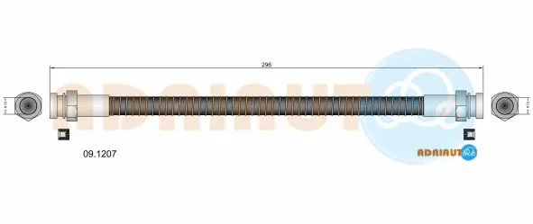 Brake Hose (09.1207)