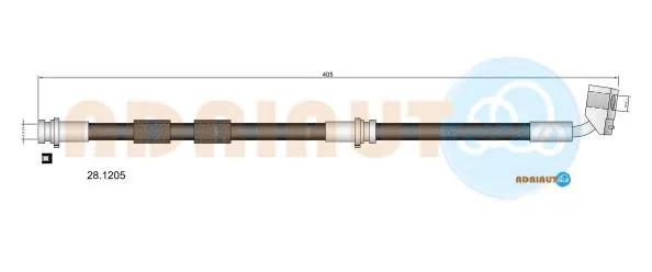 Brake Hose (28.1205)