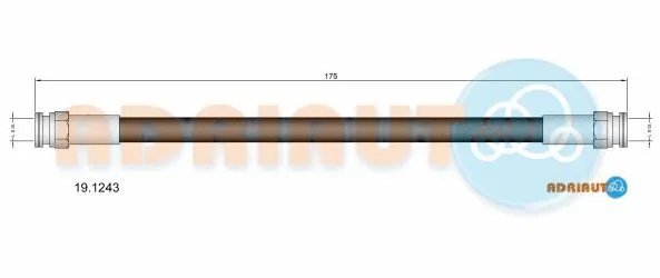 Brake Hose (19.1243)