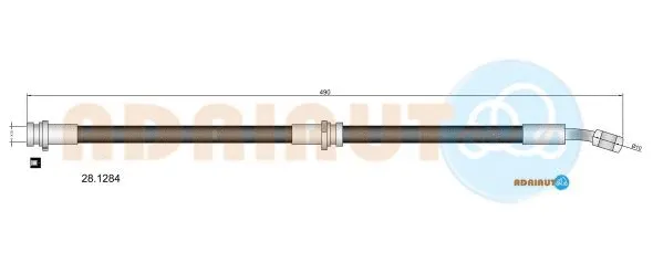 Brake Hose (28.1284)