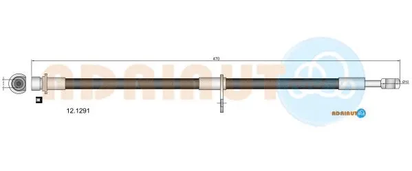 Brake Hose (12.1291)