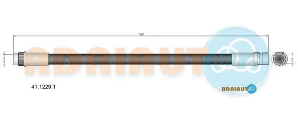 Brake Hose (41.1229.1)