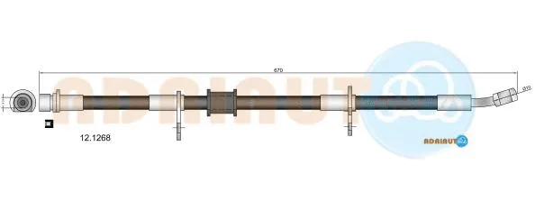 Brake Hose (12.1268)