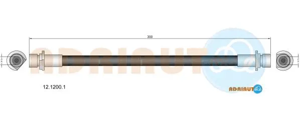Brake Hose (12.1200.1)