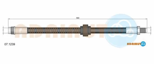 Brake Hose (07.1239)