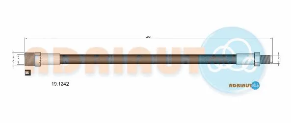 Brake Hose (19.1242)