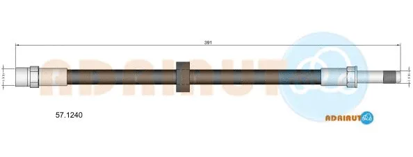 Brake Hose (57.1240)