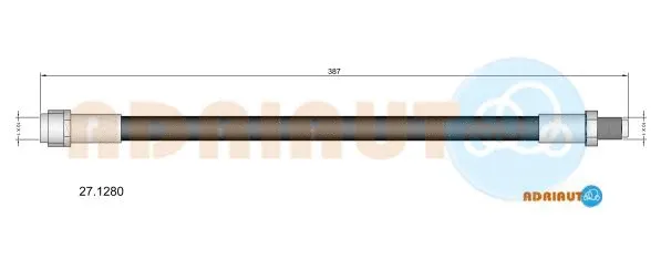 Brake Hose (27.1280)