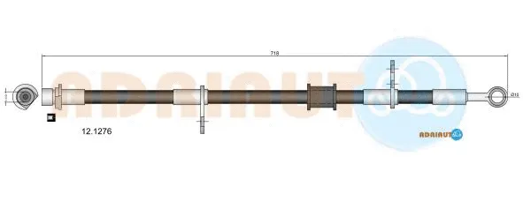 Brake Hose (12.1276)