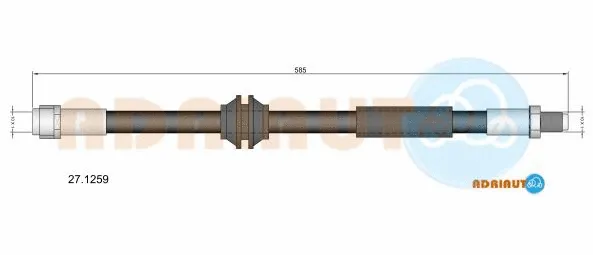 Brake Hose (27.1259)