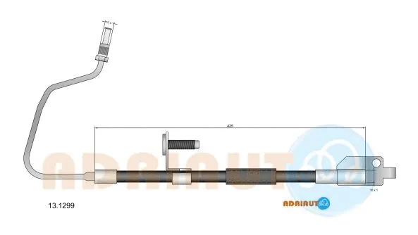 Brake Hose (13.1299)