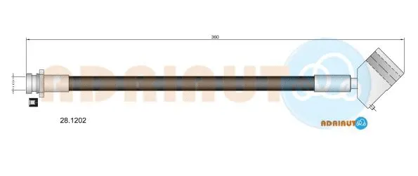 Brake Hose (28.1202)