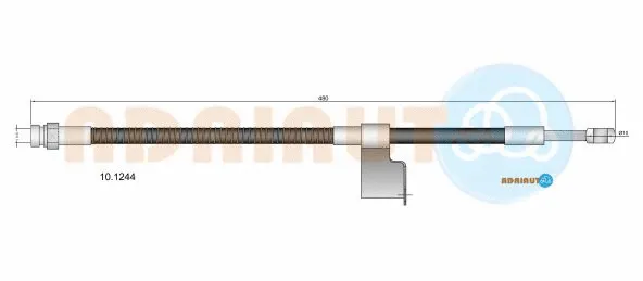 Brake Hose (10.1244)