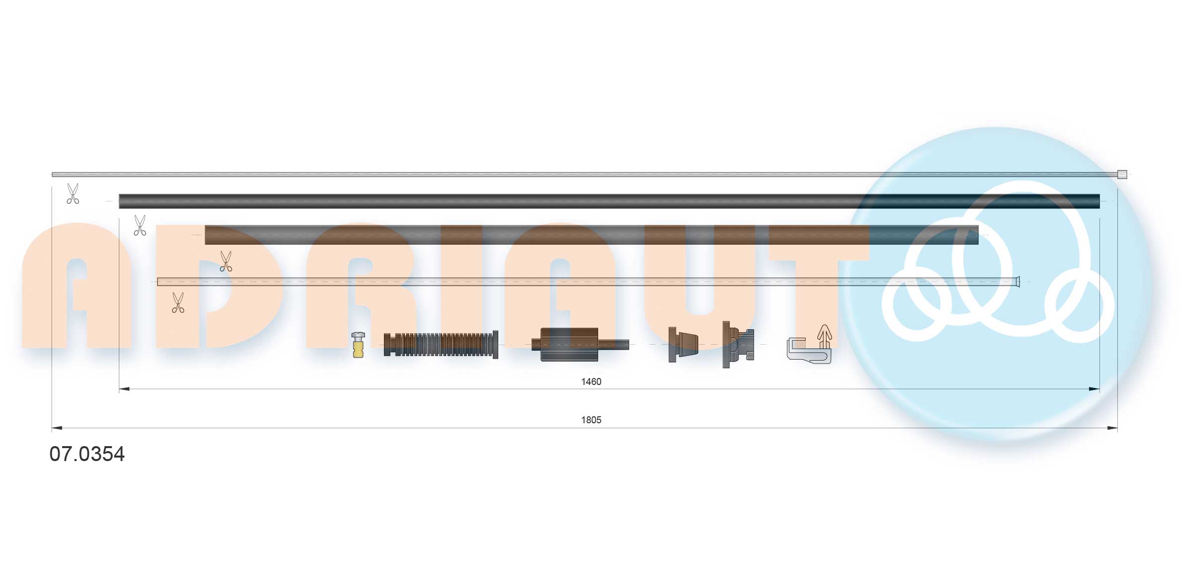 Accelerator Cable (07.0354)