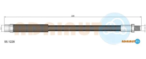 Brake Hose (55.1228)
