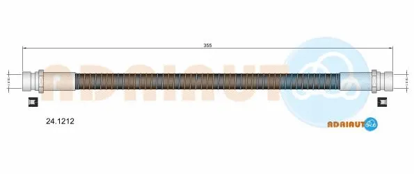 Brake Hose (24.1212)