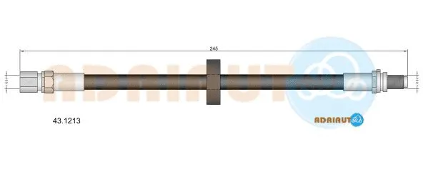 Brake Hose (43.1213)