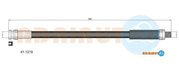 Brake Hose (41.1219)
