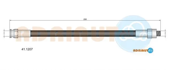 Brake Hose (41.1207)