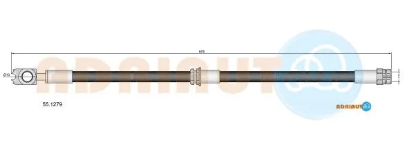Brake Hose (55.1279)