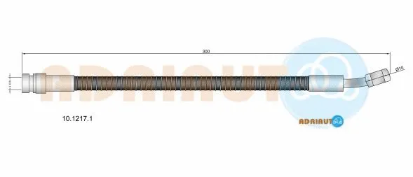 Brake Hose (10.1217.1)