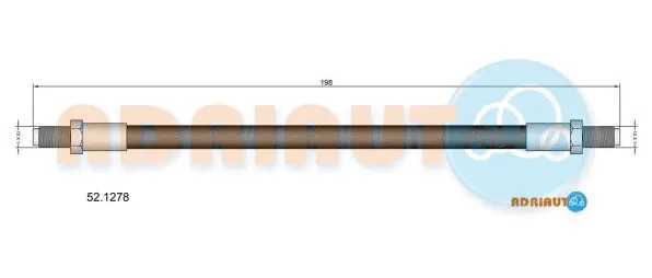 Brake Hose (52.1278)