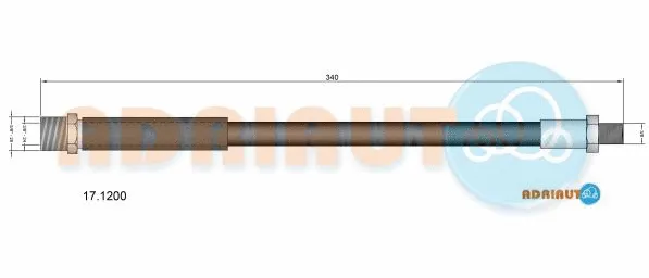 Brake Hose (17.1200)