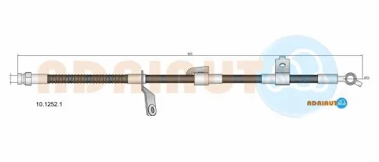 Brake Hose (10.1252.1)