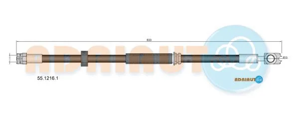 Brake Hose (55.1216.1)