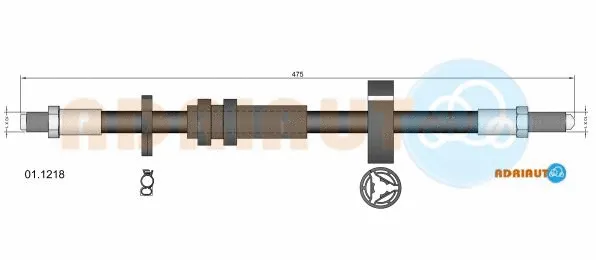 Brake Hose (01.1218)