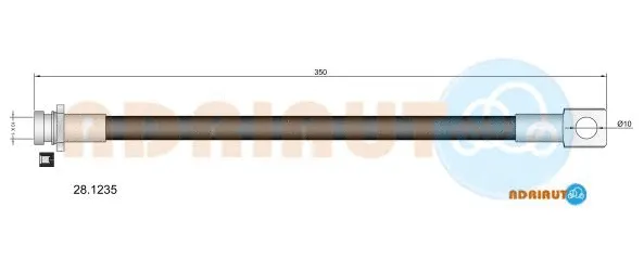 Brake Hose (28.1235)