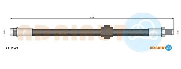 Brake Hose (41.1249)