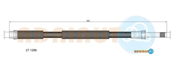 Brake Hose (27.1296)